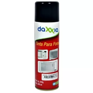 Tinta Interna e Externa Para Forno Microondas Cor Preto 300 ml