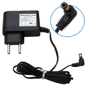 Fonte Alimentação Bivolt 110/220V 12V 600mA Plug P4 Redondo